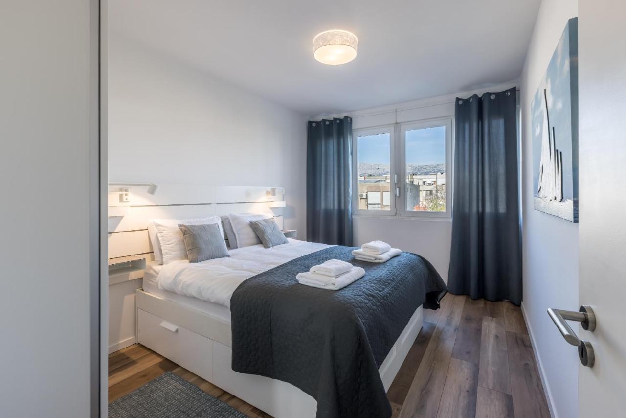 Sundowners Apartment, 52Qm, Double & Single Bed, 10 Min From Old Town Of 스플리트 외부 사진